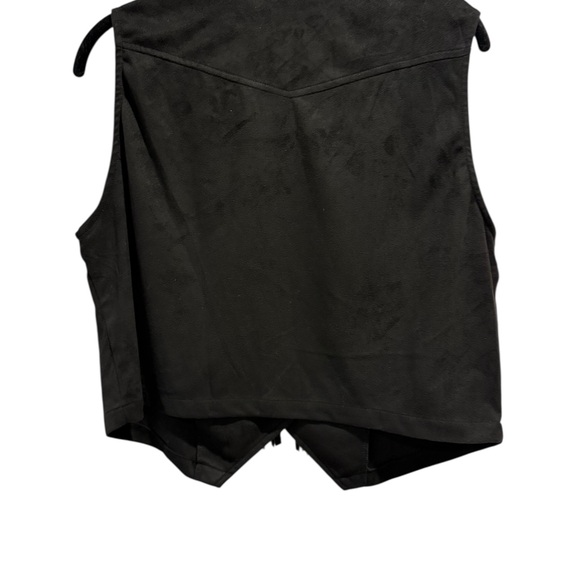 Black Fringe Vest by Hot Touch - Picture 6 of 7